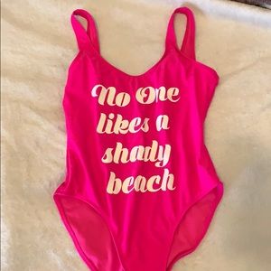 one piece bathing suit